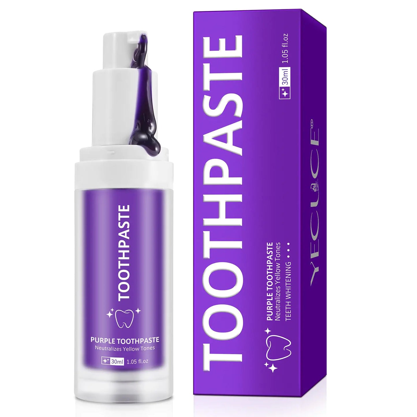 Purple Teeth Whitening Toothpaste