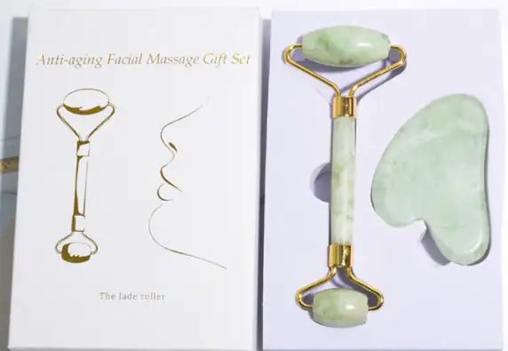 Jade Roller & Gua Sha Duo Set