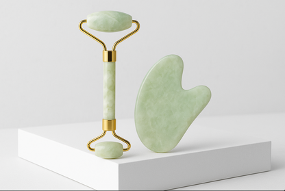 Jade Roller & Gua Sha Duo Set