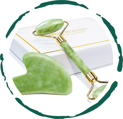 Jade Roller & Gua Sha Duo Set