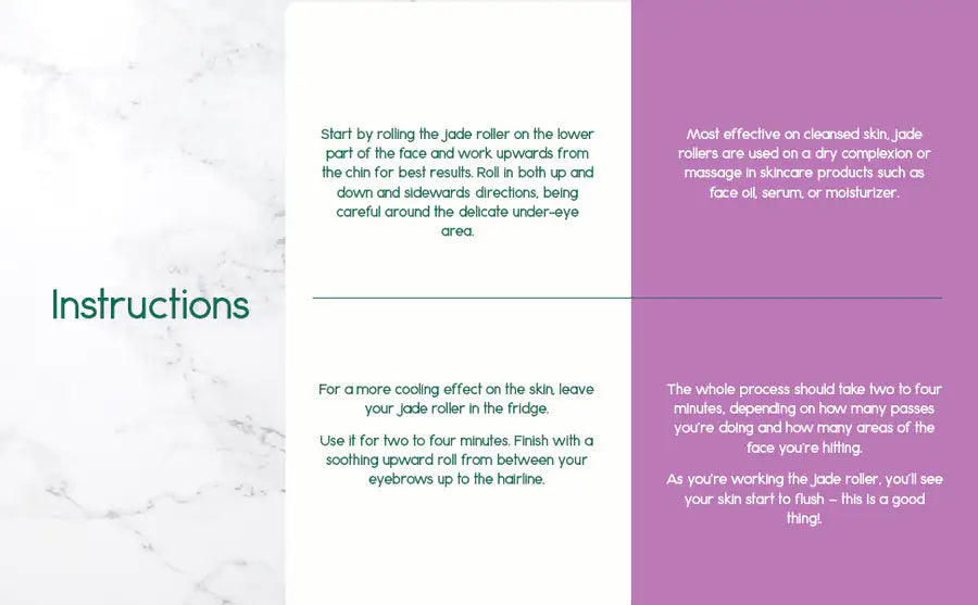 Jade Roller & Gua Sha Duo Set