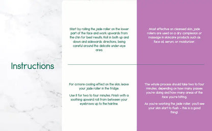 Jade Roller & Gua Sha Duo Set